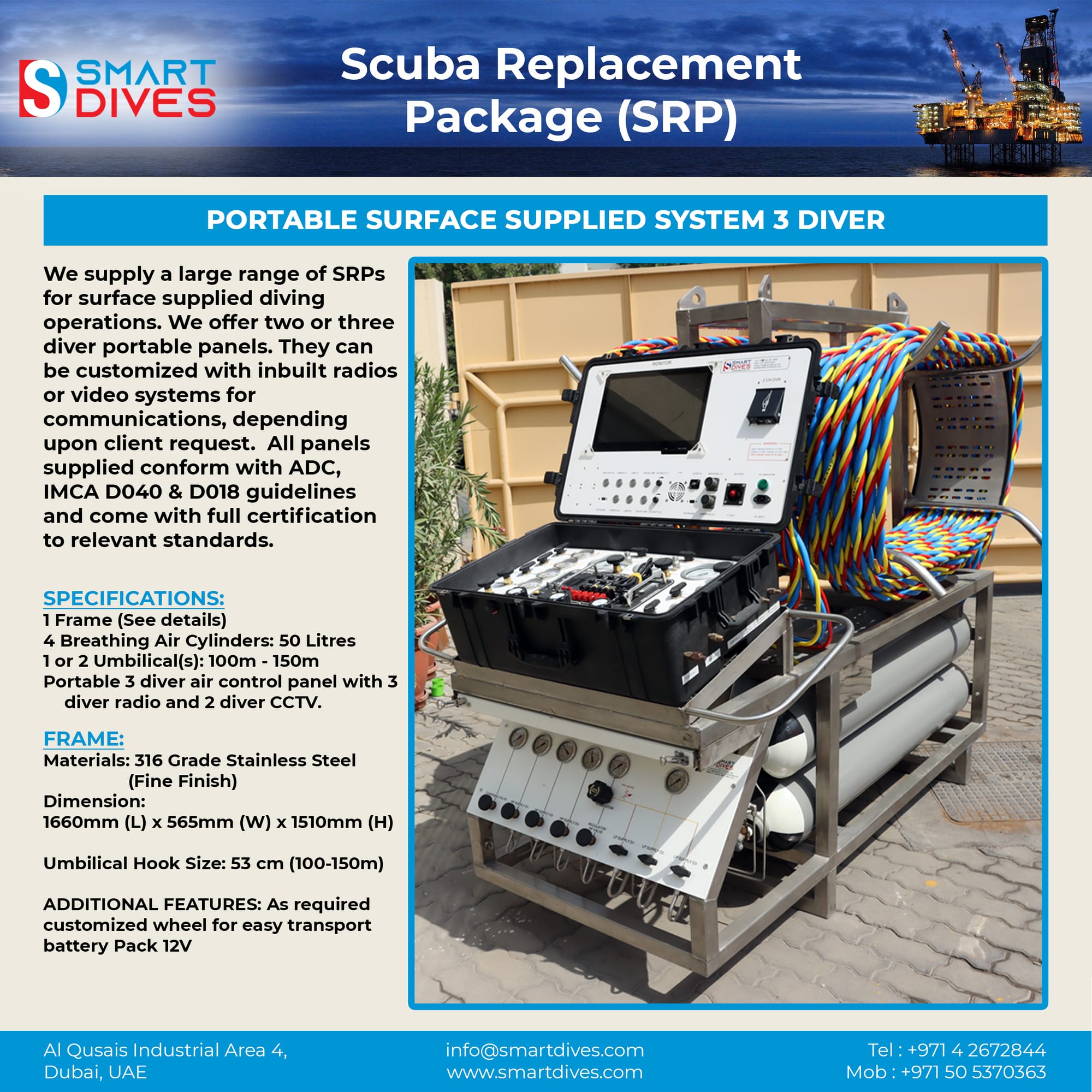 SRP + 3 Diver Control Panel