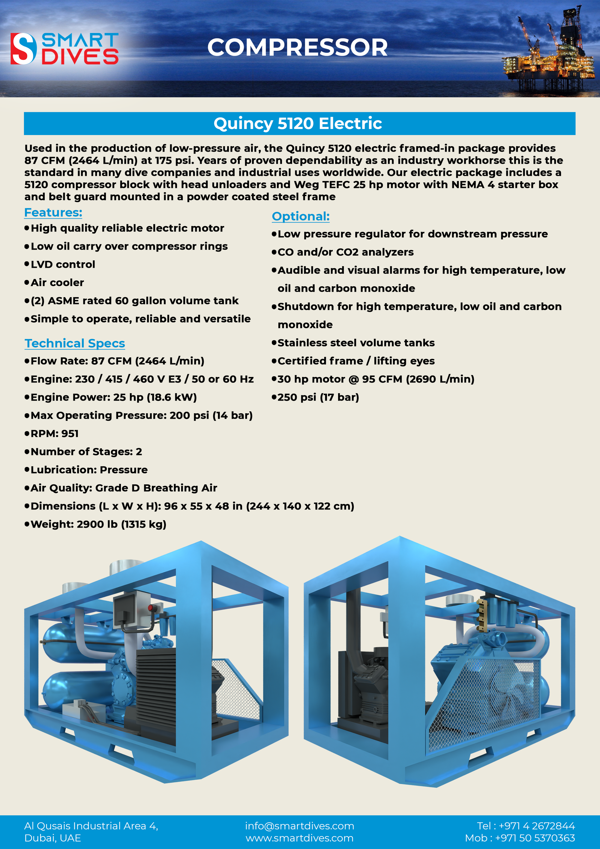 Quincy 5120 - Electric