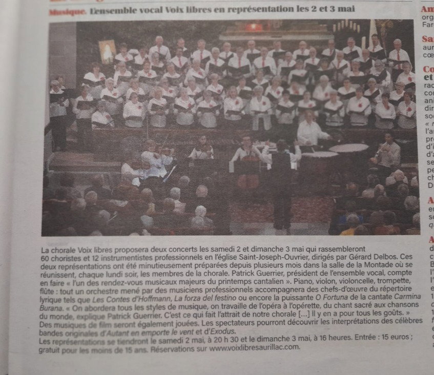 LA MONTAGNE 21/04/2026