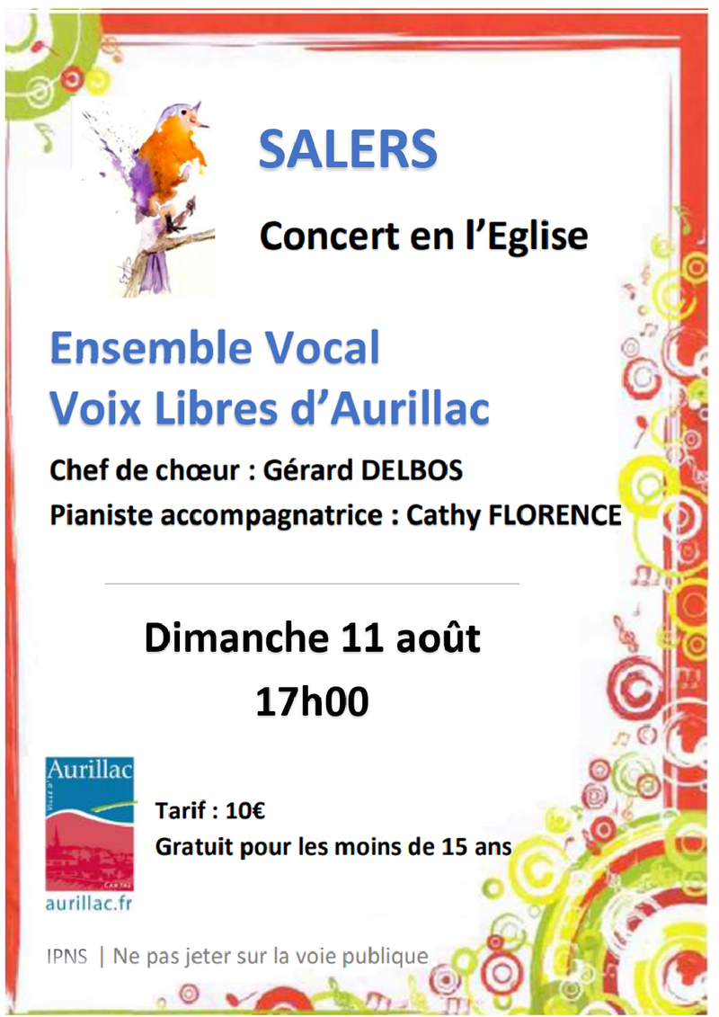 Concert SALERS (Cantal)