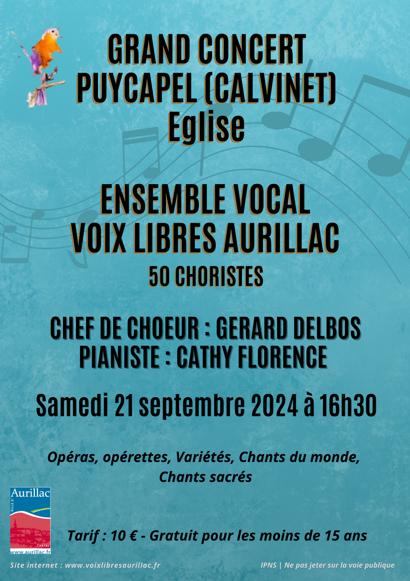 Concert Puycapel (Calvinet)