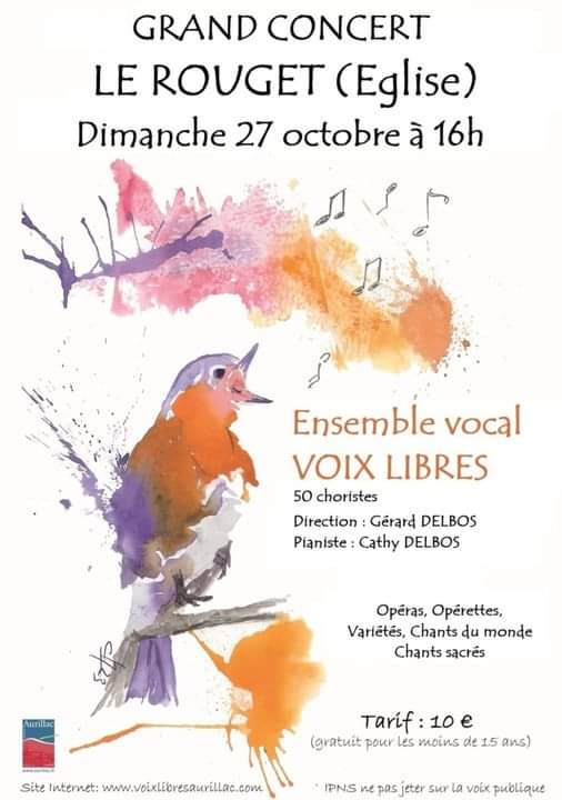 Concert Le Rouget