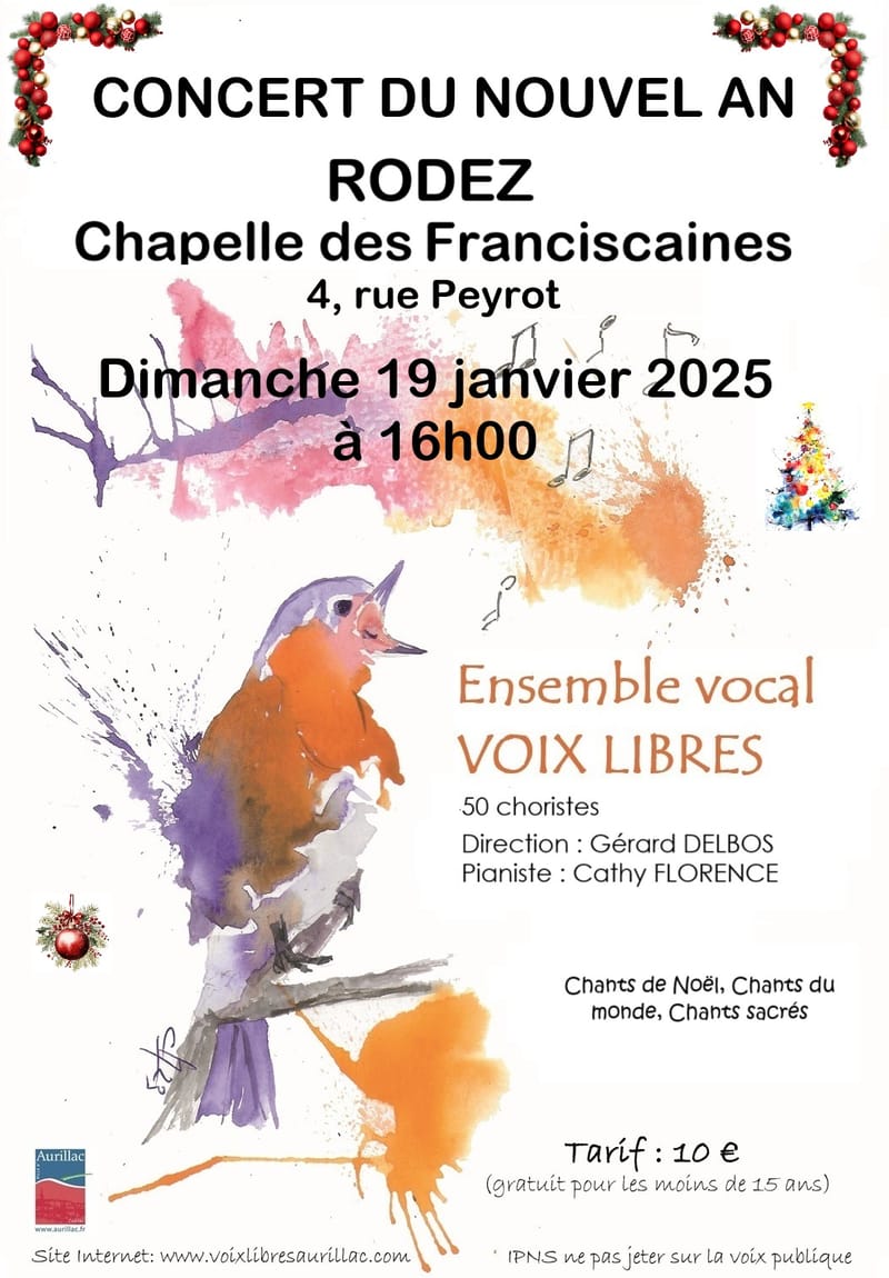 Concert Les Franciscaines - Rodez