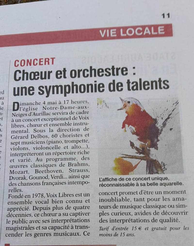 L'UNION du Cantal 30/04/2025