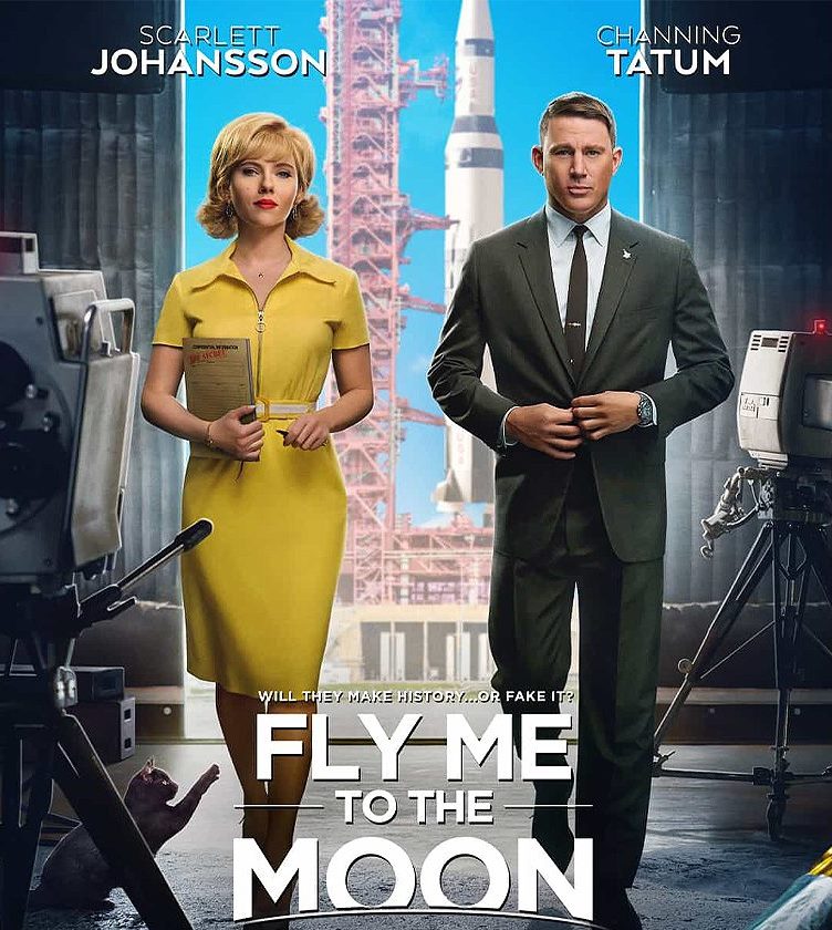 Romansa Terbang Jauh Ke Bulan Dalam “Fly Me To The Moon”