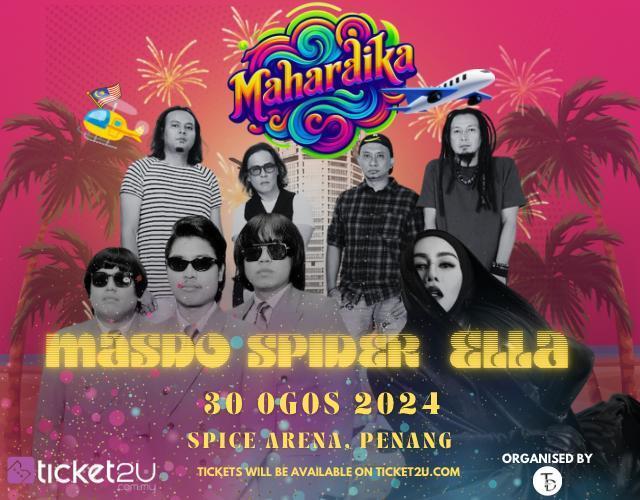 Mahardika: Konsert Julung Kali di Pulau Pinang Pada Malam Hari Merdeka