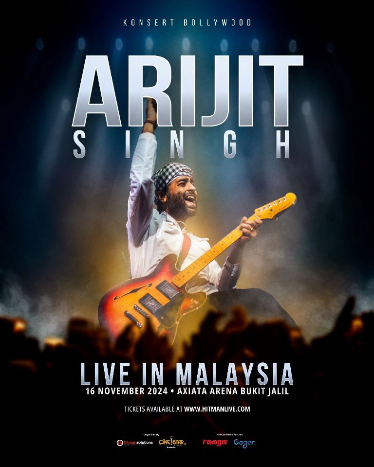 Konsert 'Arijit Singh Live In Malaysia' Antisipasi Istimewa November Ini