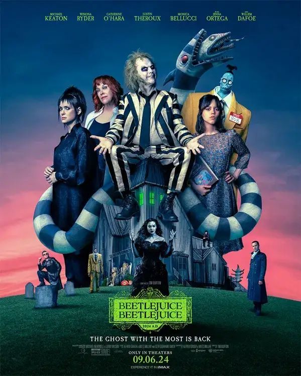 Legasi Filem Fantasi Komedi Seram 'Beetlejuice Beetlejuice' Kembali