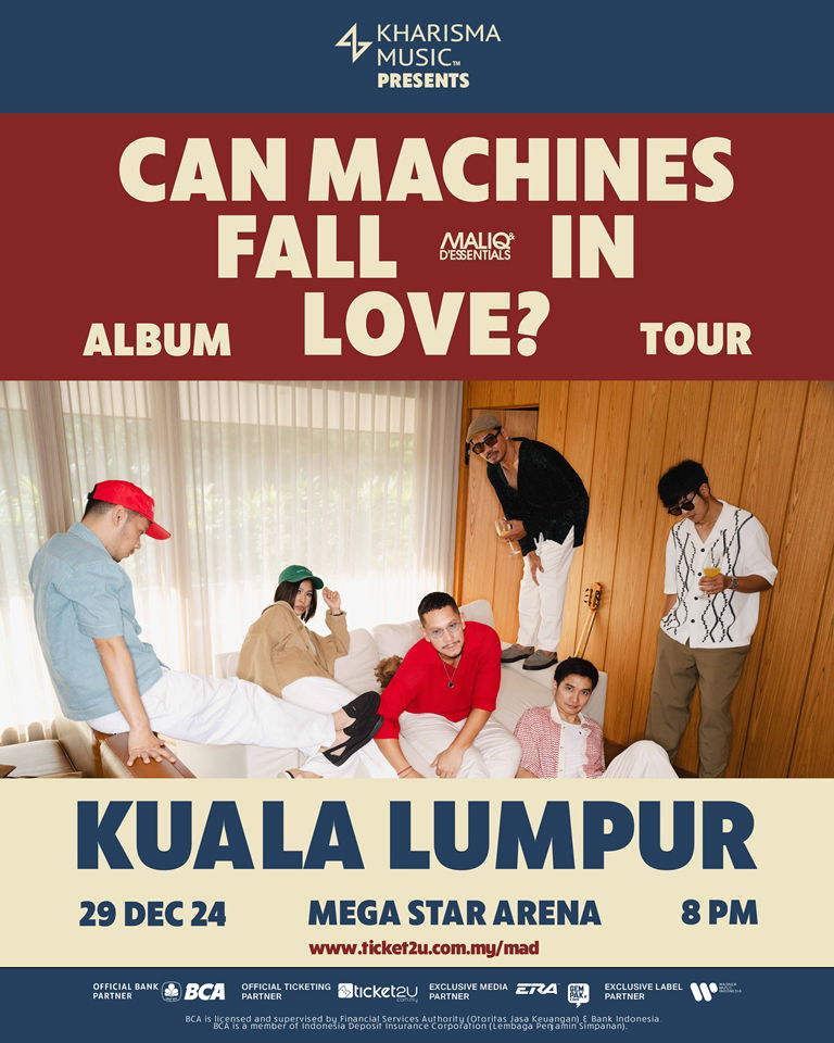 Maliq & D’Essentials Hadir Dengan Konsert Tour Album ‘Can Machines Fall In Love?'