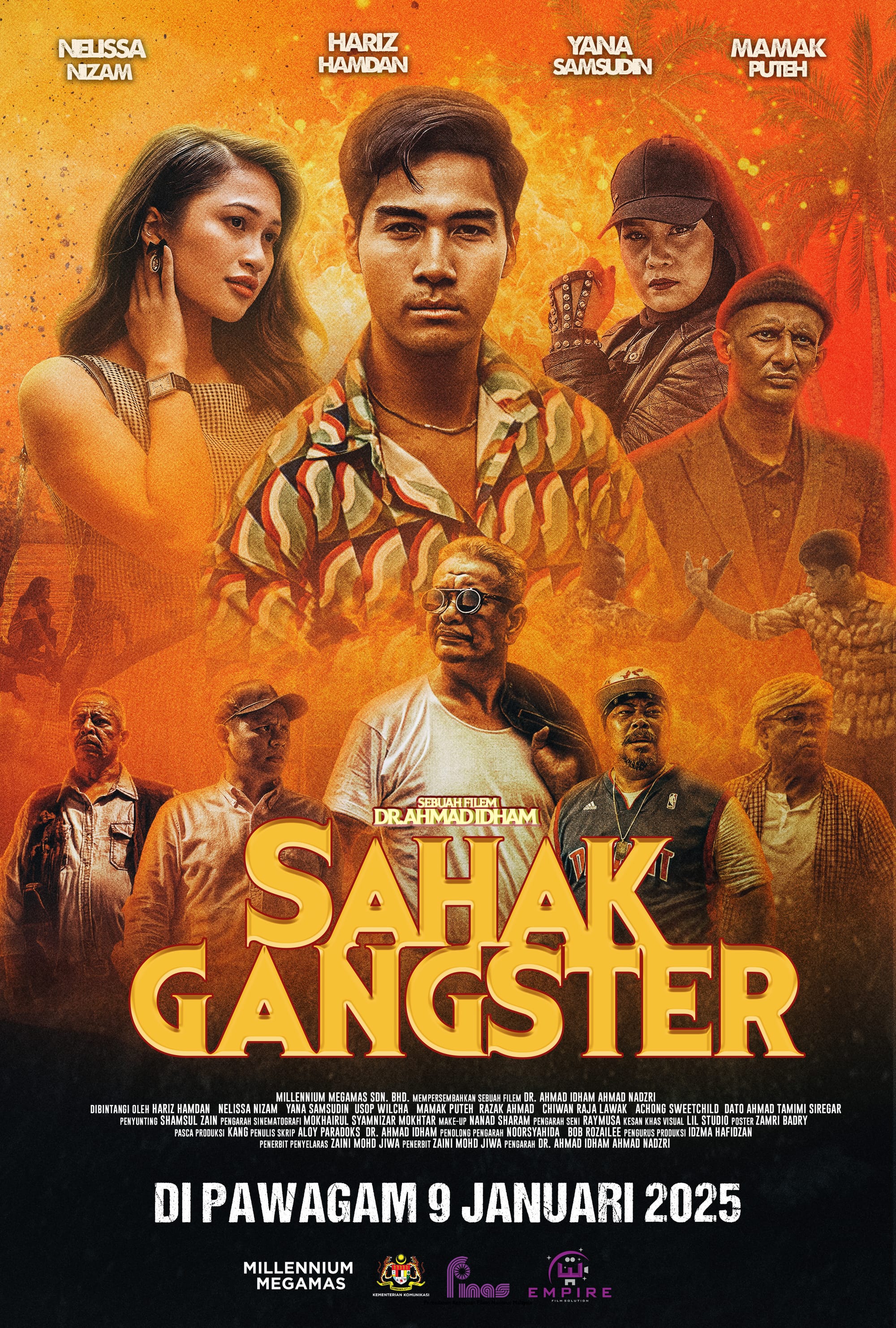 Kisah Gangster ‘Wanna Be’ Sarat Aksi Dan Komedi Dalam Filem 'Sahak Gangster'