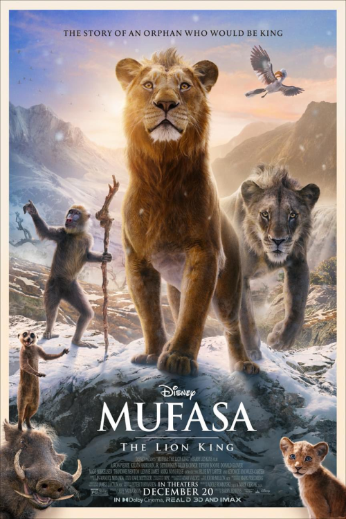 Kisah Singa Yatim Piatu Menjadi Raja Rimba Dalam 'Mufasa: The Lion King'