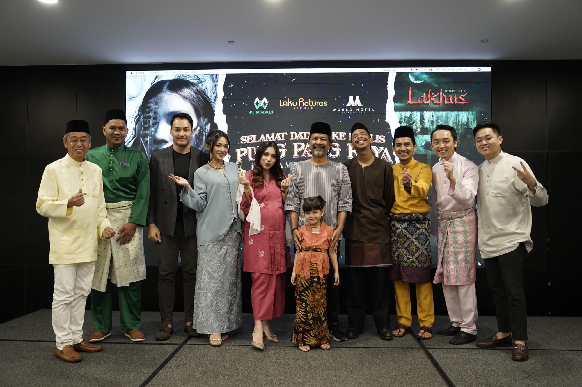 Majlis Pung Pang Raya Metrowealth Penuh Meriah Dengan Pelakon 'Citra Apartment' Dan 'Lakhus: Penghulu Jin'