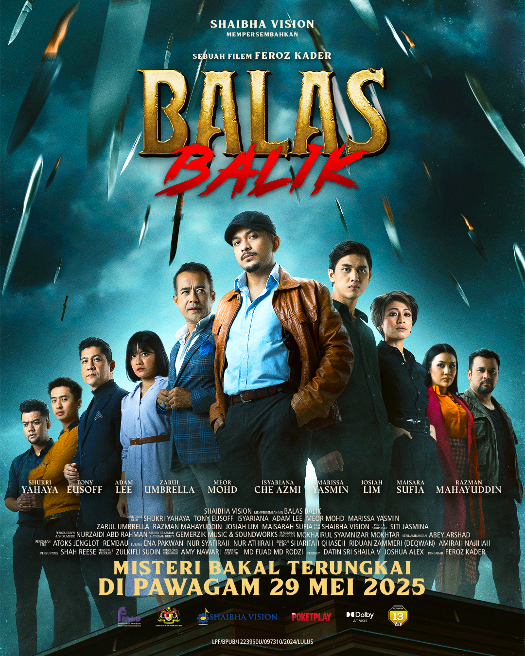 Balas Balik: Filem Detektif Penuh Saspens Tampilkan Shukri Yahya Singkap Dendam Silam