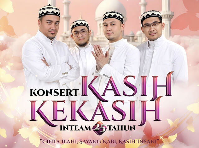 Tiket Laris Dalam Masa 2 Jam, Konsert Kasih Kekasih Inteam Pindah Lokasi Lebih Besar