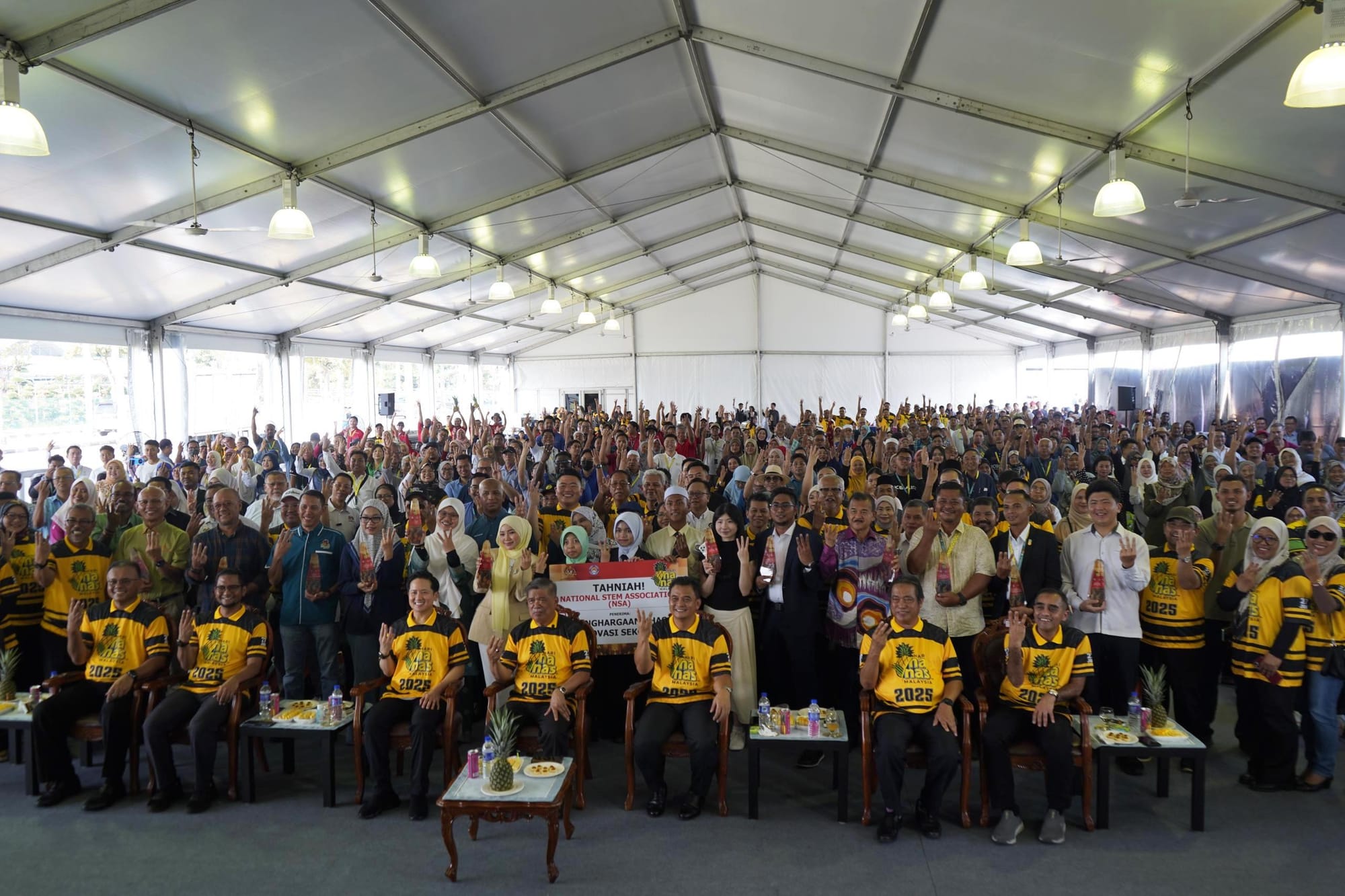 Karnival Jom Heboh Tarik Hampir 400,000 Pengunjung Sempena Hari Nanas Malaysia, Cipta MBOR Tart Terbanyak