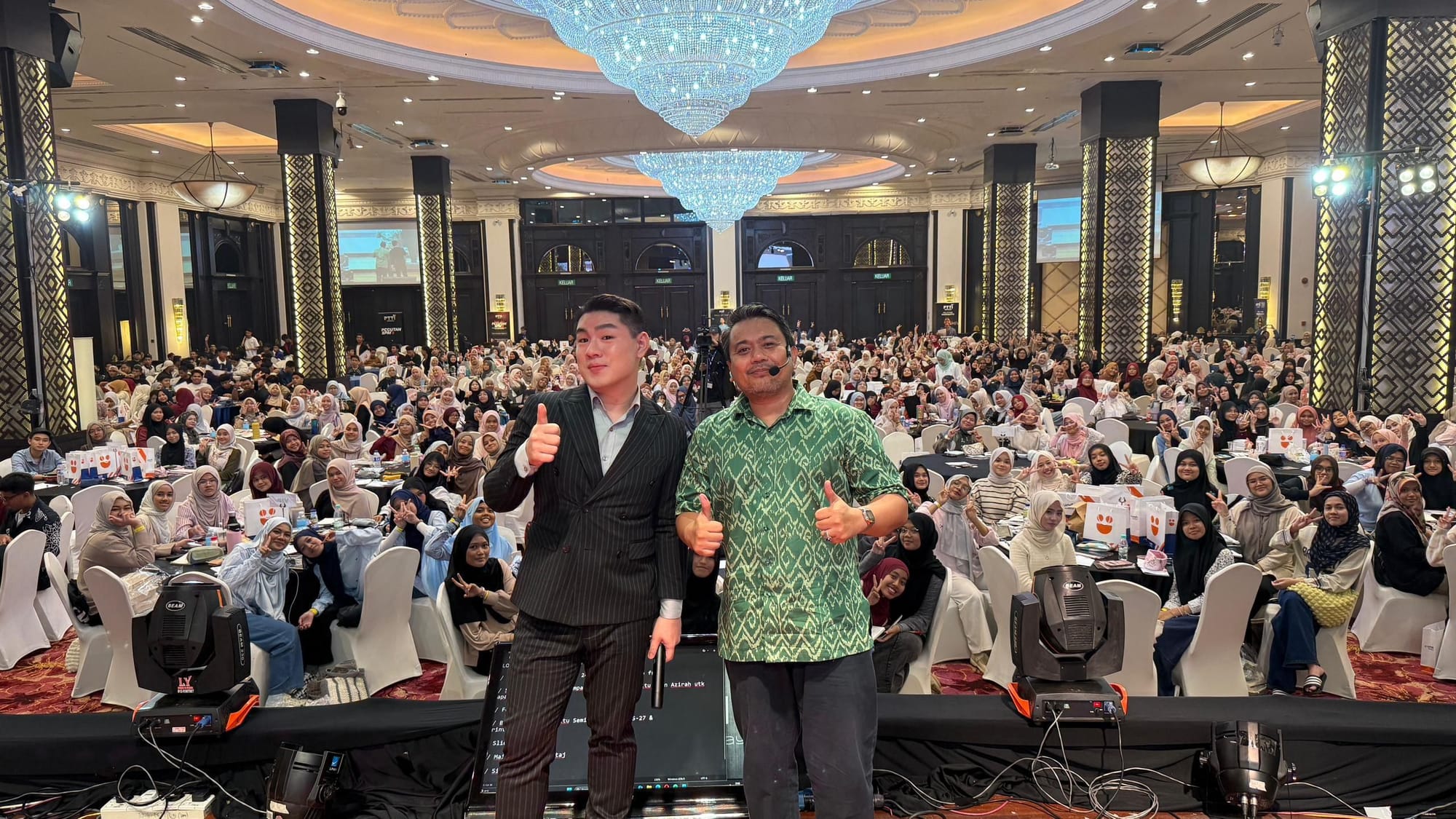 Revolusi Ilmu Digerakkan dari Timur: Roadtour Skor A+ PTTI Gegarkan Kelantan dengan 3,000 Pelajar Hadir