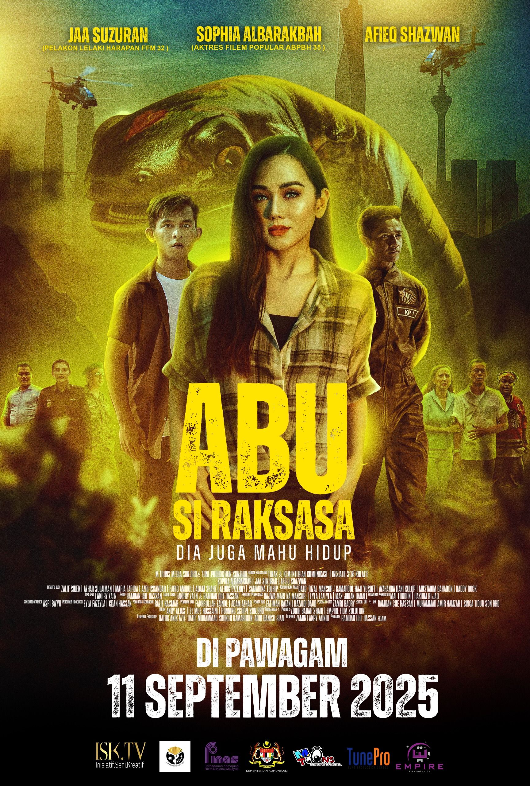 Sci-Fi Fantasi Kaiju Pertama Malaysia 'Abu Si Raksasa' Satu Langkah Berani