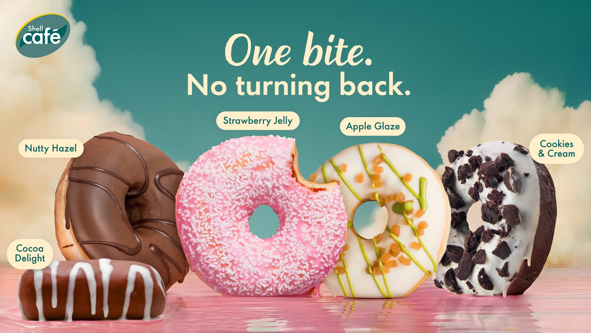 Shell Café Perkenal 5 Perisa Premium Donut Baharu untuk Nikmati On-the-Go