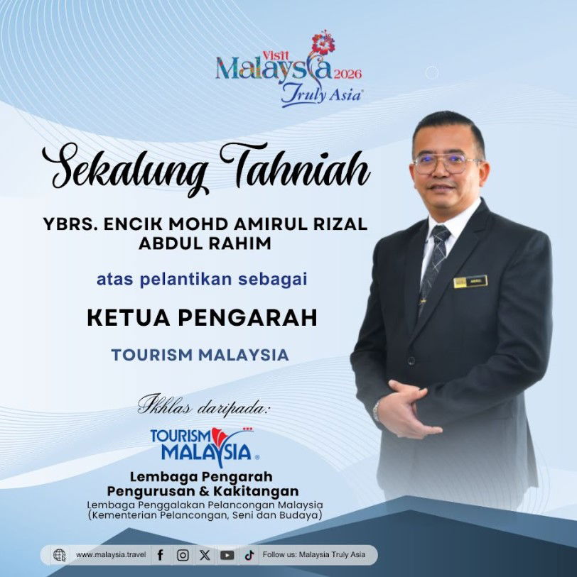 Kepimpinan Dan Haluan Baharu: Mohd Amirul Rizal Kemudi Tourism Malaysia Menjelang VM2026