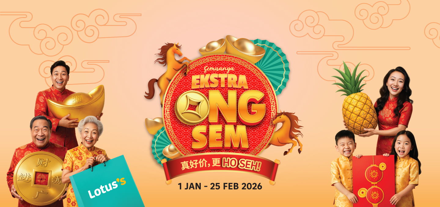 “Semuanya Ekstra Ongsem!” Persiapan Tahun Baru Cina 2026 Lebih Nilai Dan Mempesonakan