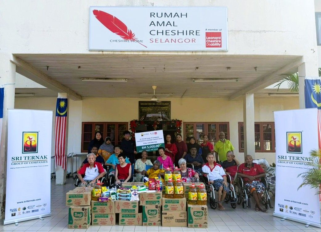 Sri Ternak Perkasa Kebajikan Komuniti Melalui Bantuan SARA Kepada Rumah Amal Cheshire Selangor