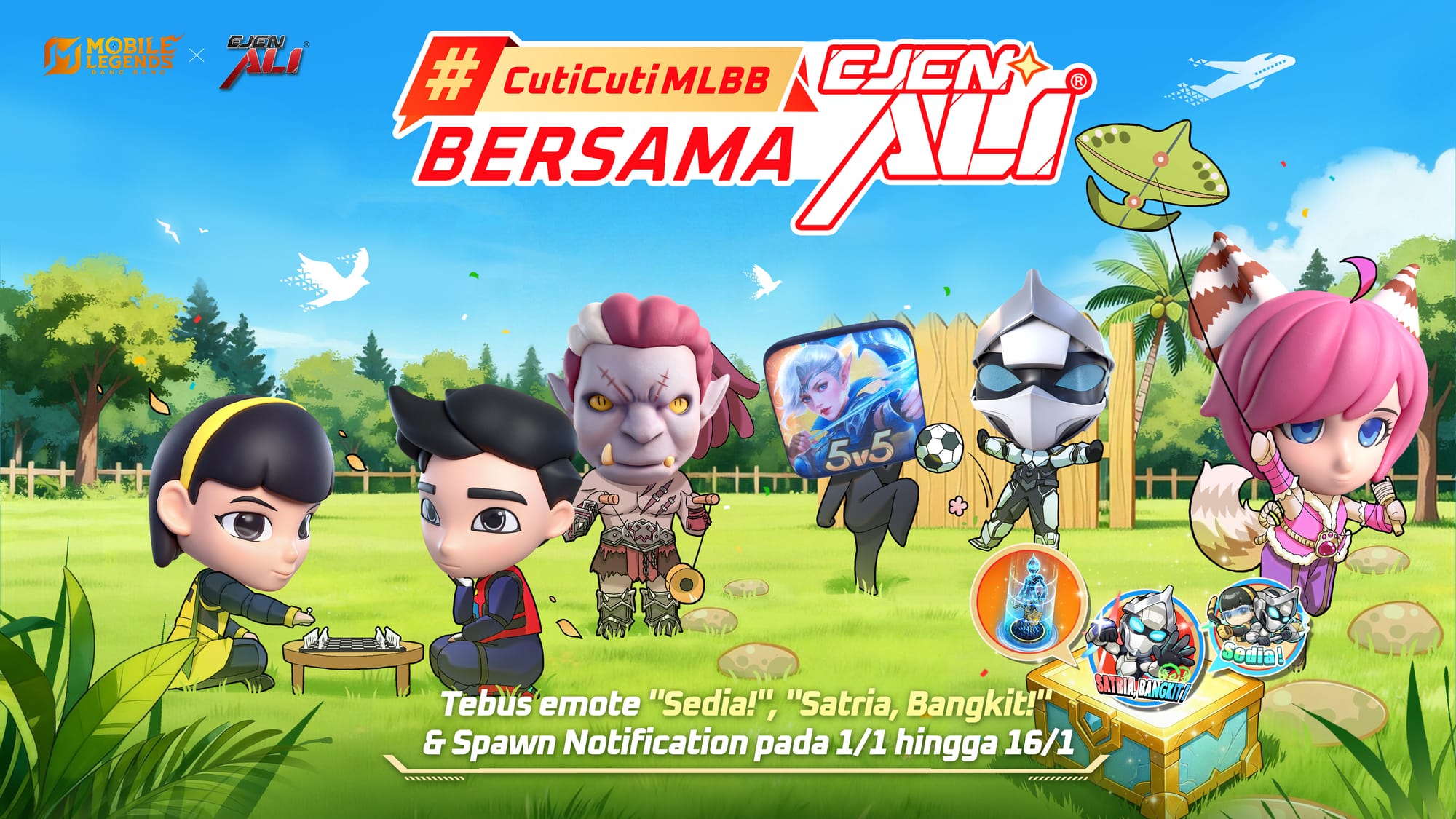 Ejen Ali Melangkah ke Pentas Dunia M7, Membawa Semangat Malaysia Ke MLBB