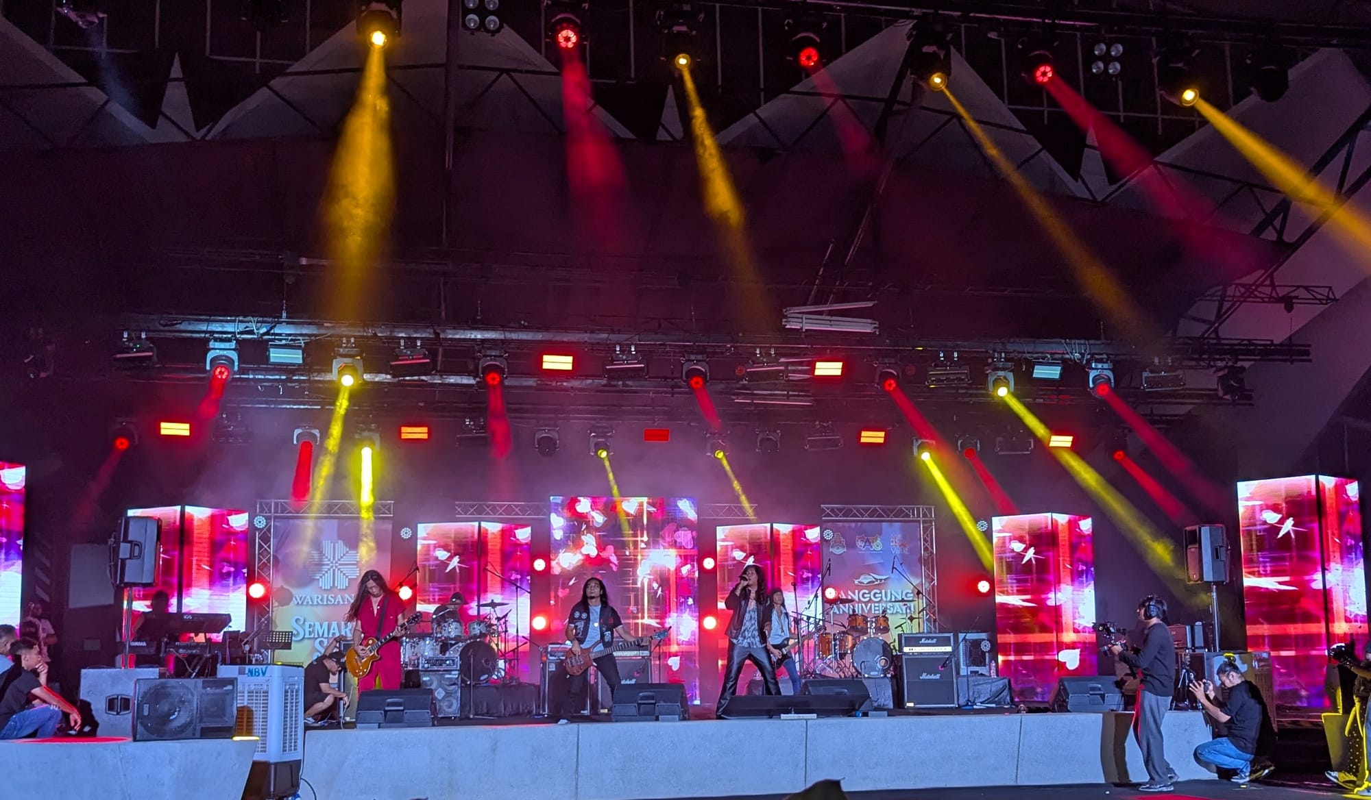 Pergh! Bergegar Terok Panggung Anniversari Penangan Rock Padu Search & Spider!