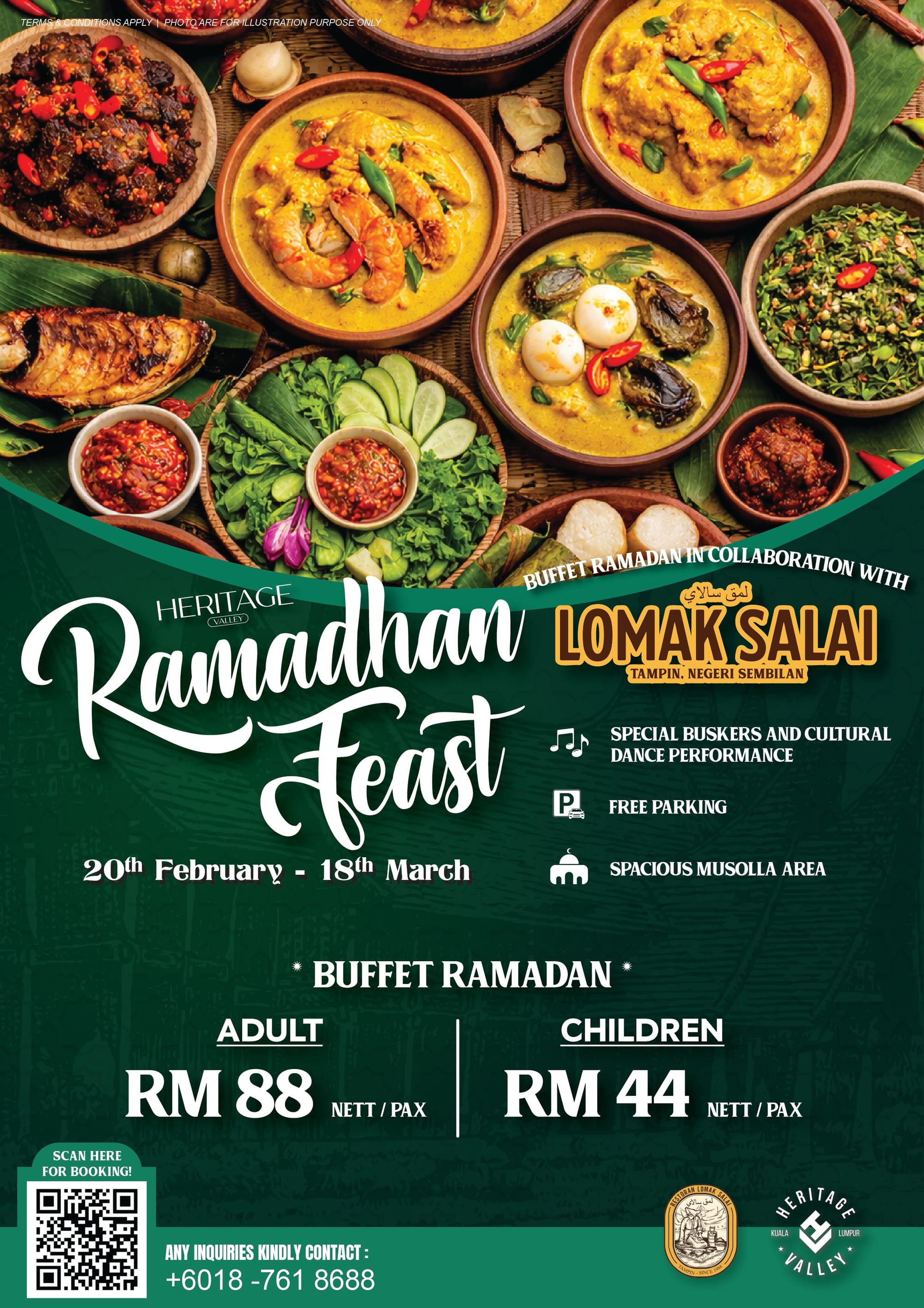 Heritage Valley KL Bawa Citarasa Lomak Salai Tampin Di Ramadhan Feast Buffet 2026