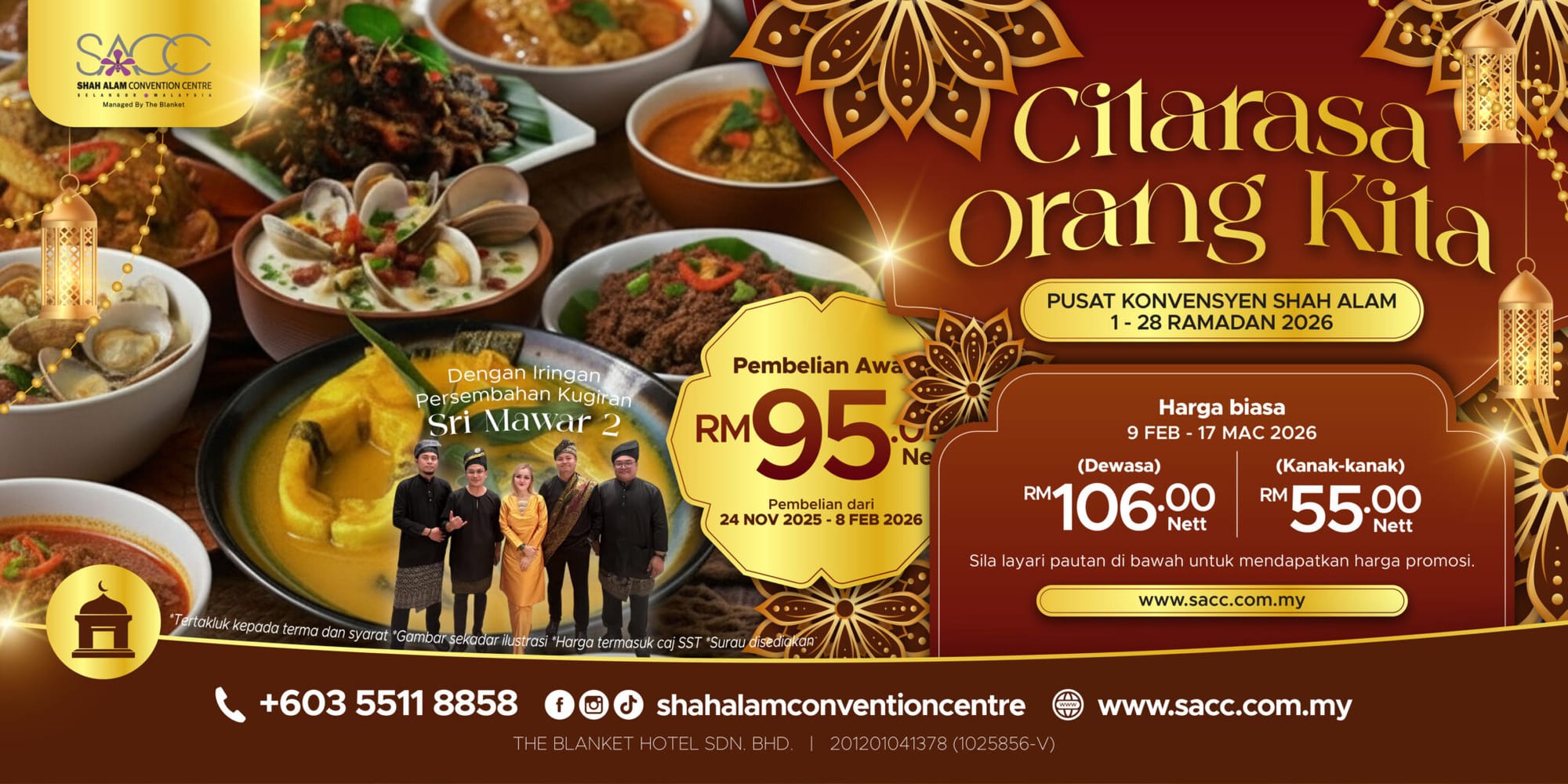 'Citarasa Orang Kita': Pengalaman Santapan Ramadan Yang Menyatu Rasa Di SACC