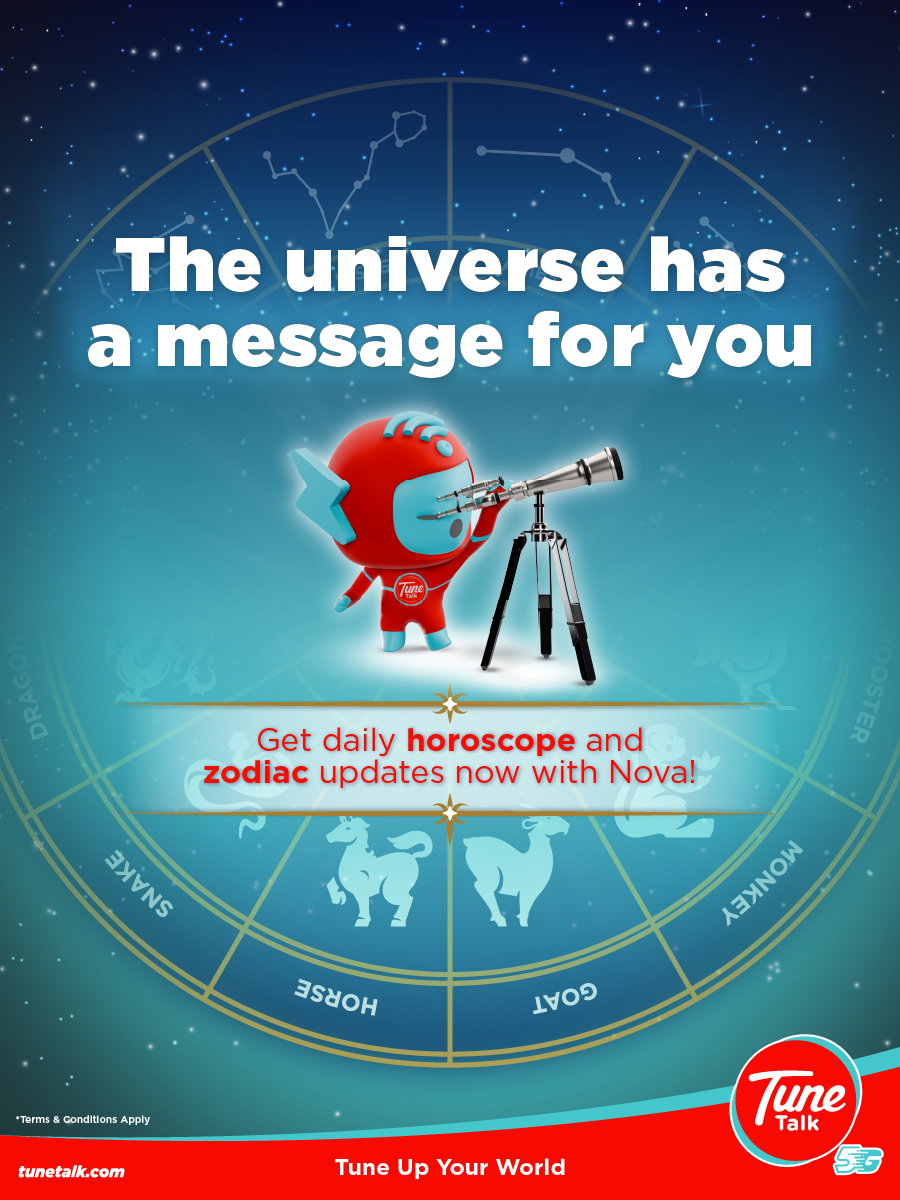 Tune Talk Lancar NOVA: Ciri Horoskop AI Ini Bawa Astrologi Ke Gaya Hidup Digital Harian