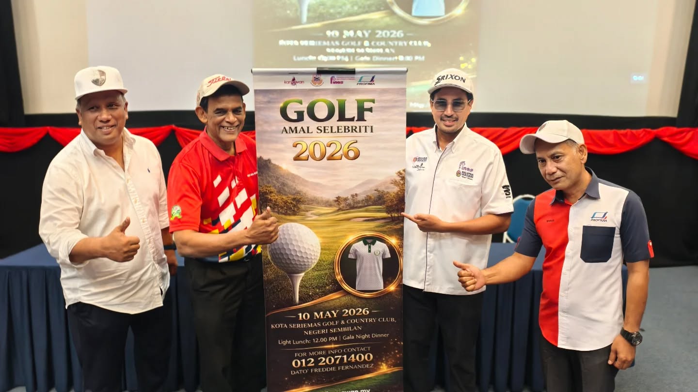 Jom Main Golf Sambil Beramal! Karyawan Seru Sokong 'Golf Amal Selebriti 2026' Bantu Artis Dan Kebajikan Seni