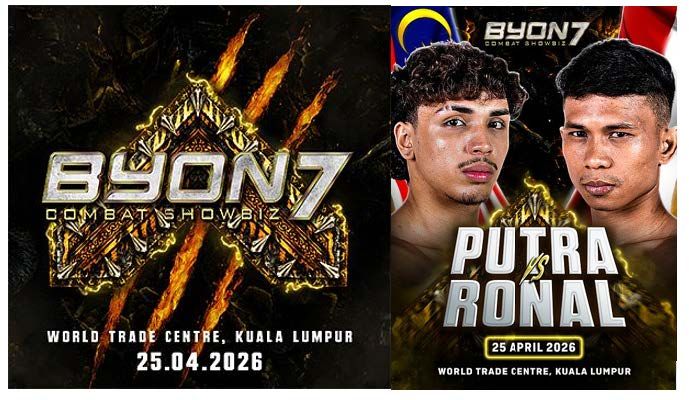 'BYON Combat Showbiz 7' Gegar Kuala Lumpur,  Aksi Tempur & Hiburan Bertaraf Antarabangsa Kini Di Malaysia