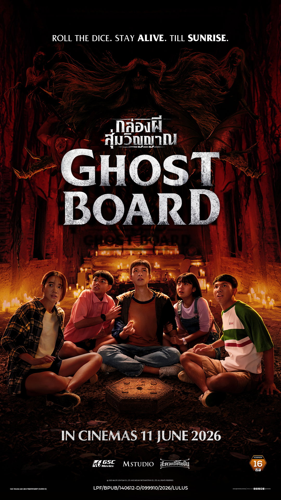 Filem Seram Thailand Ala Jumanji, 'Ghost Board' Mengheret Ketakutan Sehingga Subuh