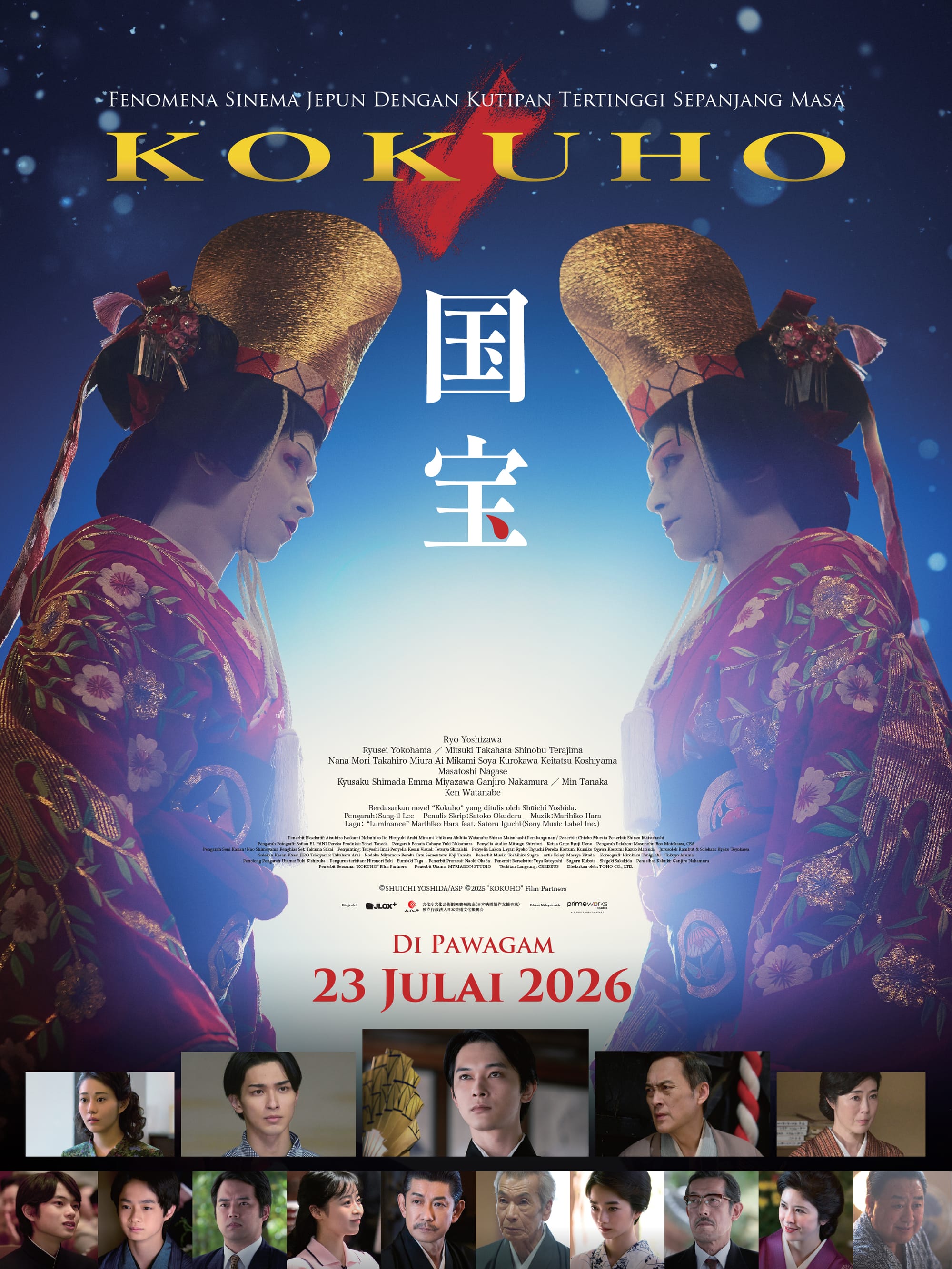 Menyingkap Pesona Teater Kabuki, 'Kokuho' Fenomena Epik Jepun Rangkul 10 Anugerah
