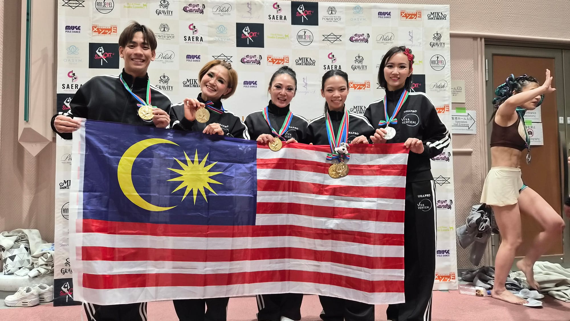 Malaysia Cipta Sejarah Di Jepun, Viva Vertical Bawa Pulang 5 Emas & 1 Perak