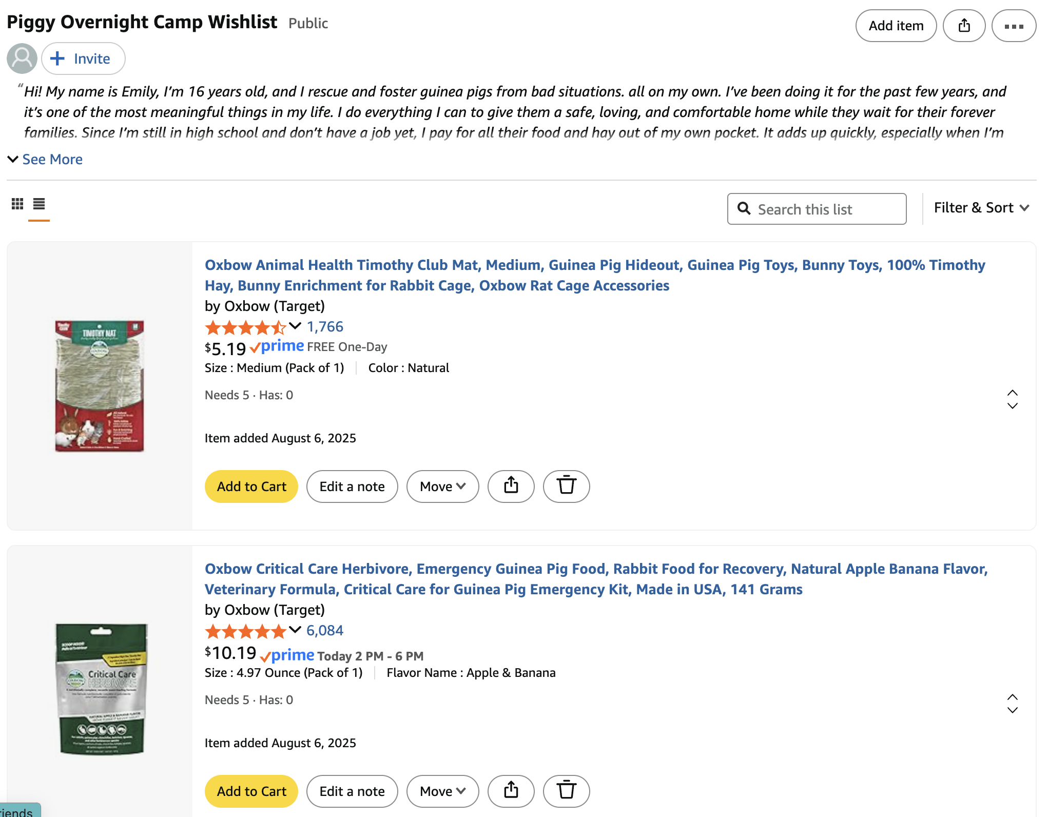 Click Image for Amazon Wishlist