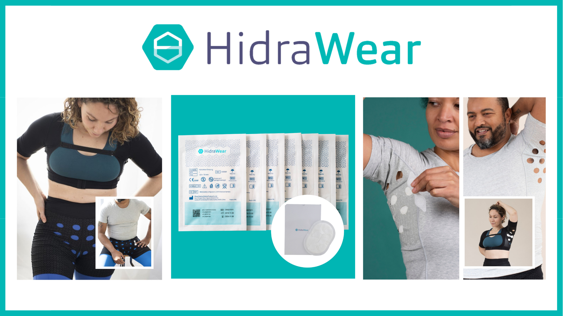 HidraWear (HidraMed Solutions) - Hidradenitis Suppurativa Wound Dressing System