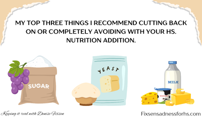 The top three things I recommend cutting back on or avoiding with body inflammation. Nutrition addition.