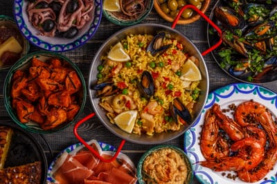 🌿 A Simple Arabic-Mediterranean Meal