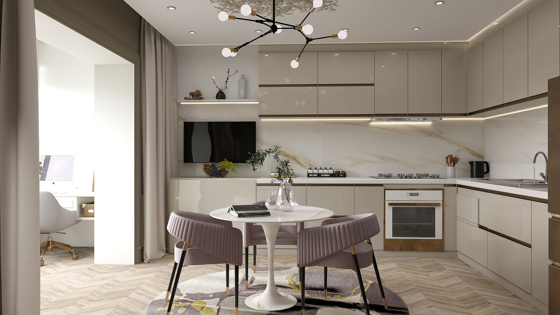 Blending Elegance and Functionality in a Compact Space