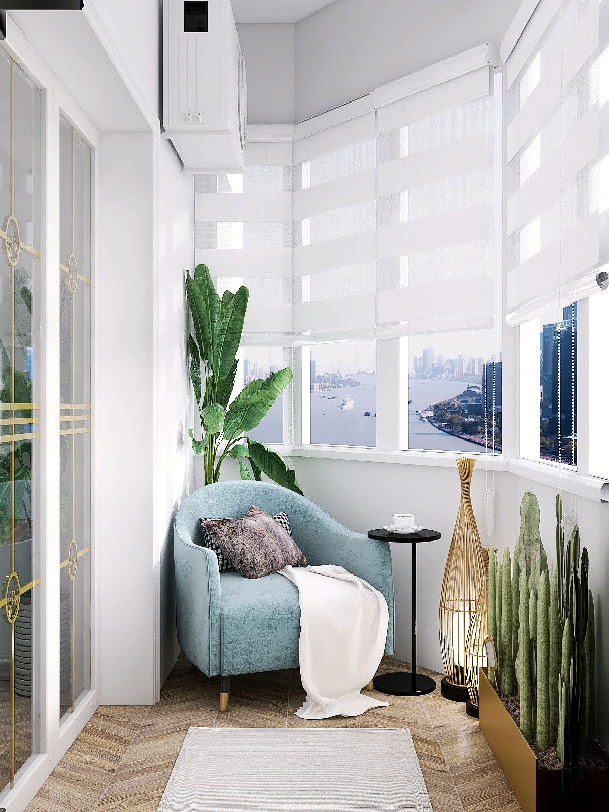 Creating a Neoclassical Inspired Luxurious home  in a small Space 