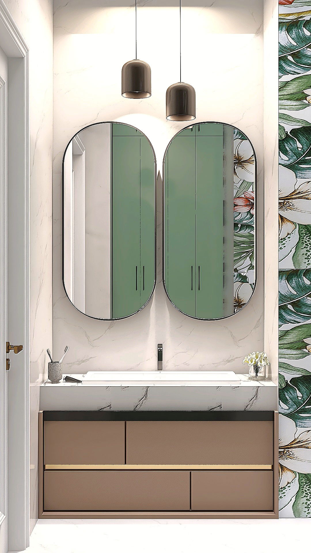 Creating a Neoclassical Inspired Luxurious home  in a small Space 