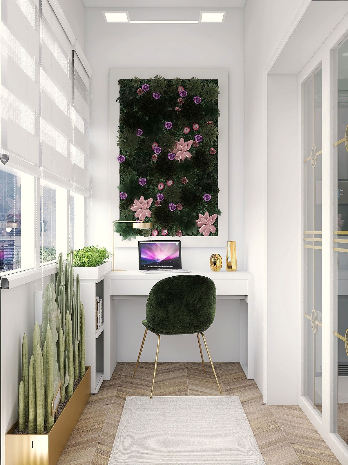 Creating a Neoclassical Inspired Luxurious home  in a small Space 