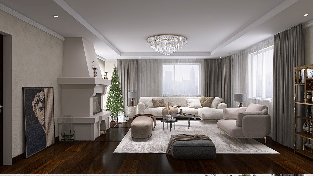 Cousy Neoclassical Style