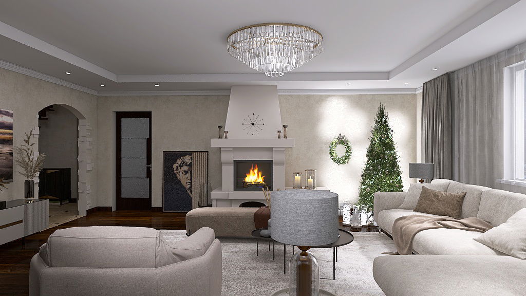 Cousy Neoclassical Style