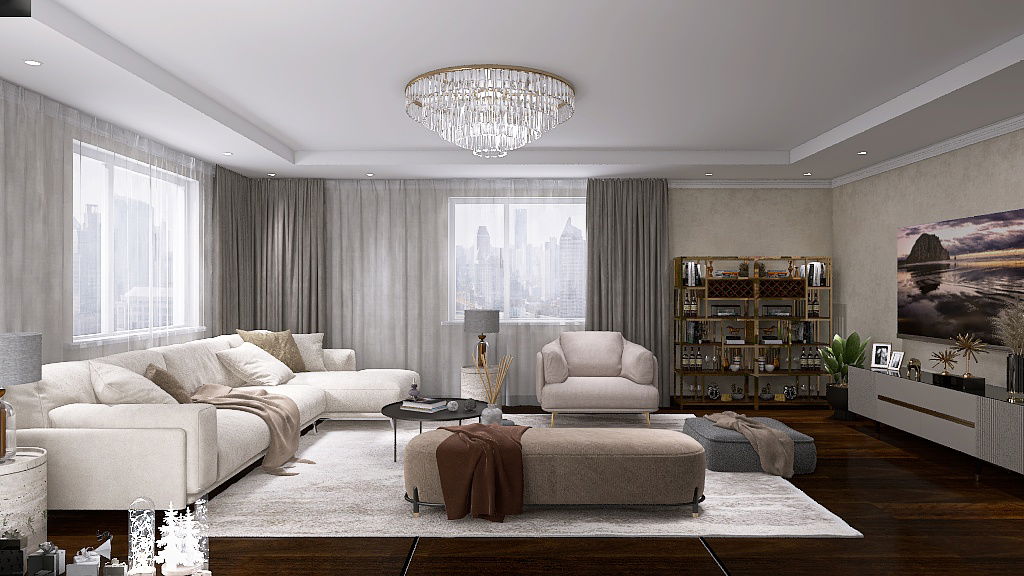 Cousy Neoclassical Style