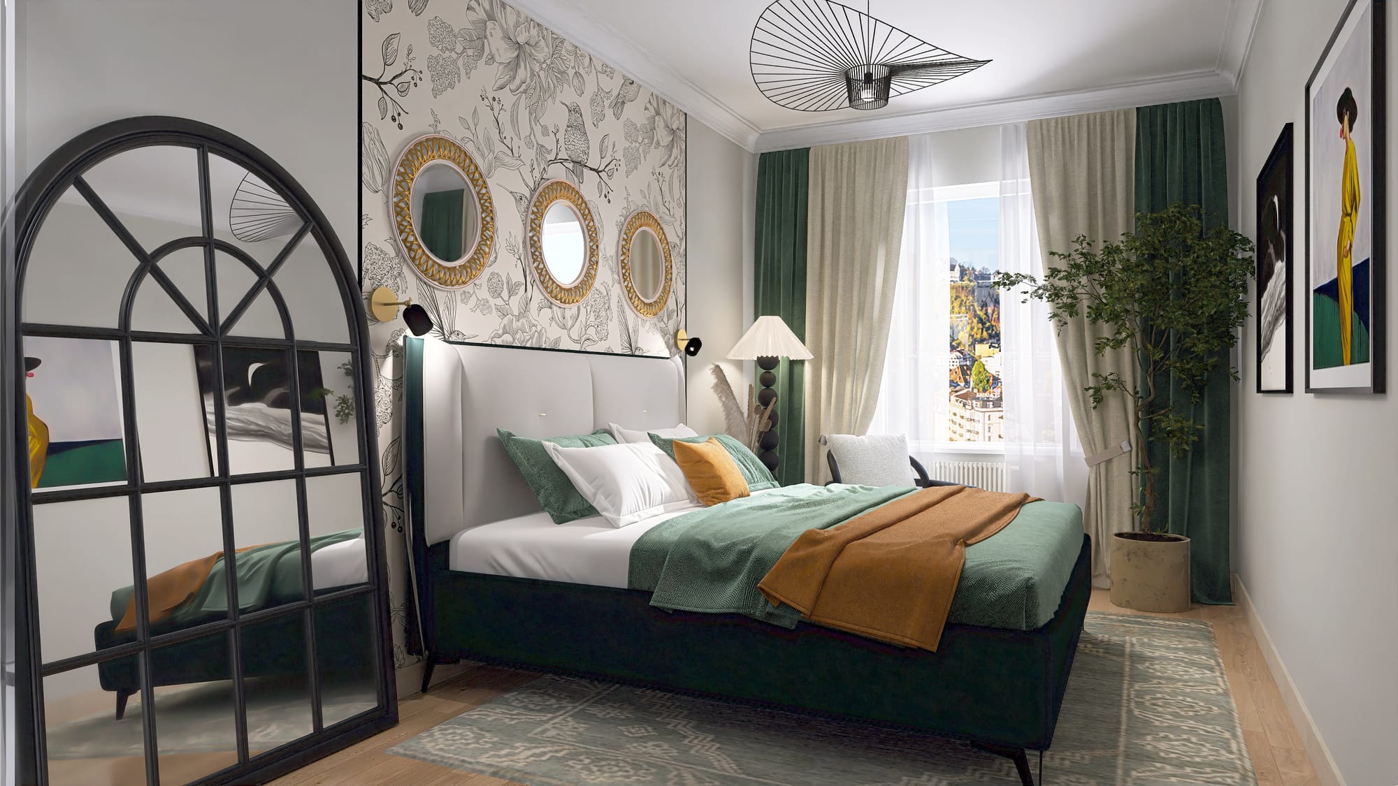 Cousy Bohemian Style with Eclectic Vibes in apartment for rent. 1 bedroom apartment, 54sqm. 