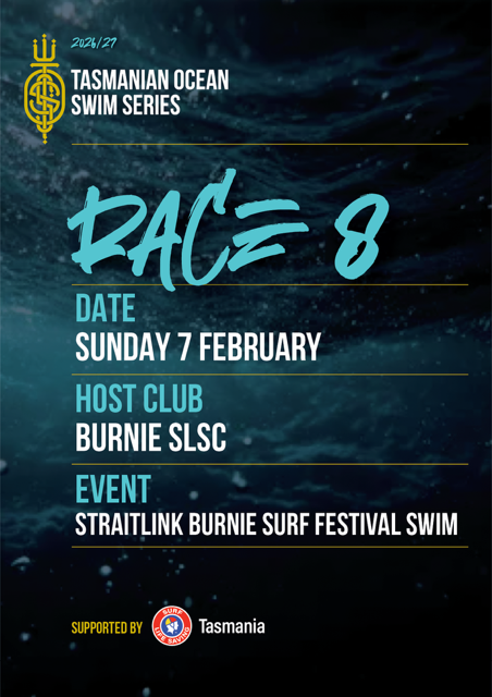 STRAIGHTLINK BURNIE SURF FESTIVAL SWIM