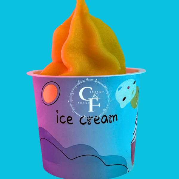 Crème glacée à la mangue