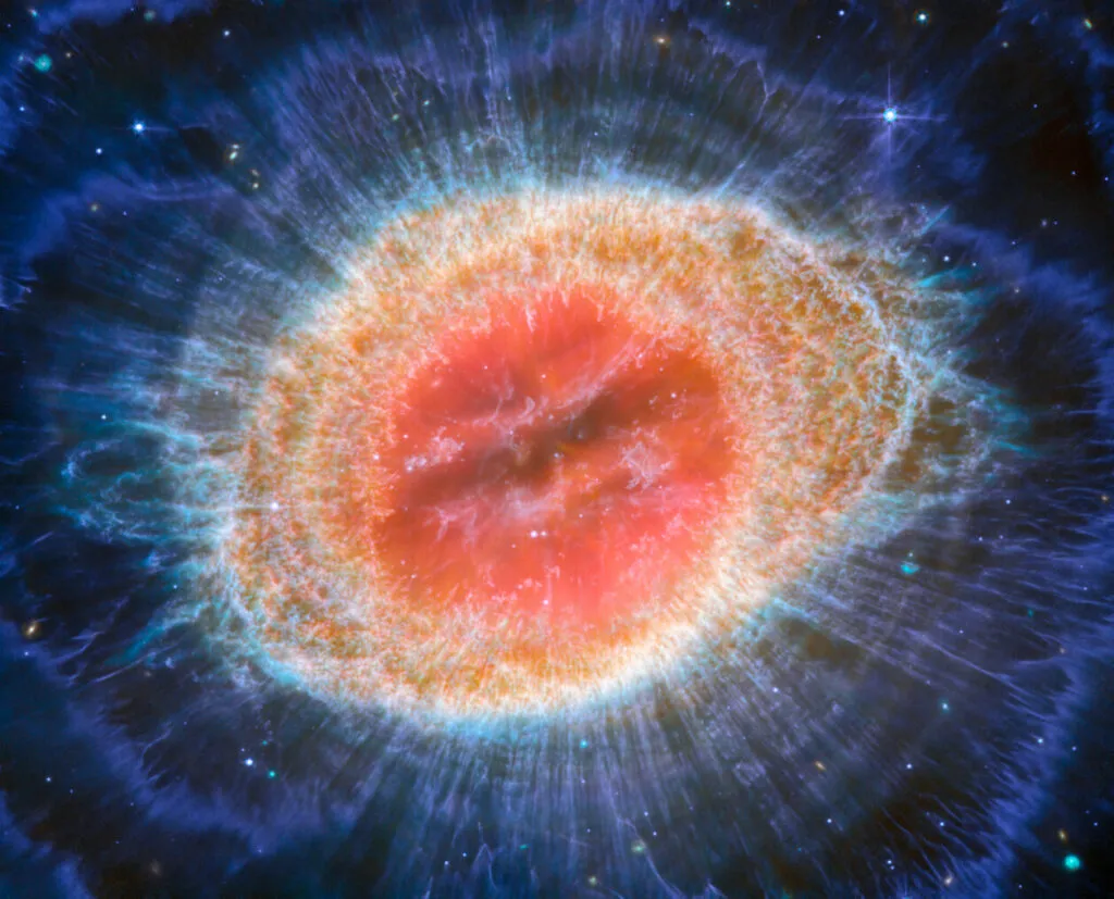 Webb MIRI of a Dying Star